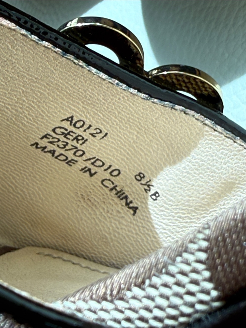Coach Geri Wedge Sandals Signature Logo Canvas and Patent Leather Trim. - Picture 14 of 17